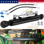 Hydraulic Top Link Cat 1-1 with Locking Block 18 1/8” - 26 3/8” with 2 Hose