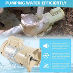 355010S Pool Pump Motor 1HP for Pentair WhisperFlo WFE-4/26 SuperFlo SF-N1-1-AE