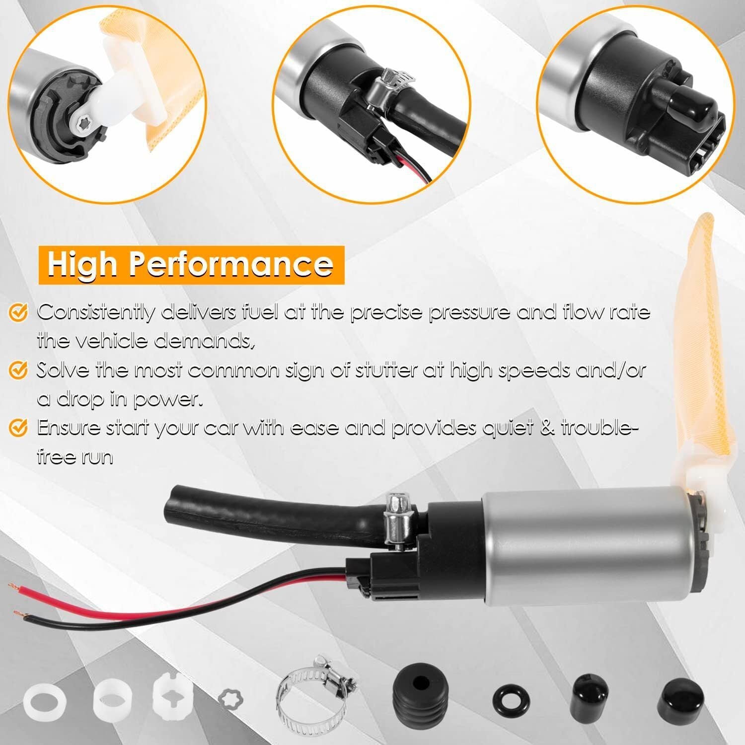 950-0107 Electric Fuel Pump with Strainer Filter for Toyota & Lexus 1998-2005