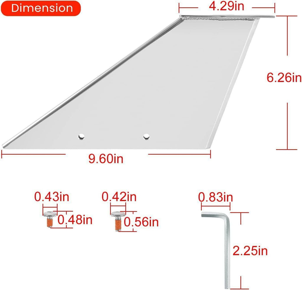 27061 Skeg Guard for Mercury 75-90-115HP 4 Stroke 2.07" Ratio, 150-175HP Optimax