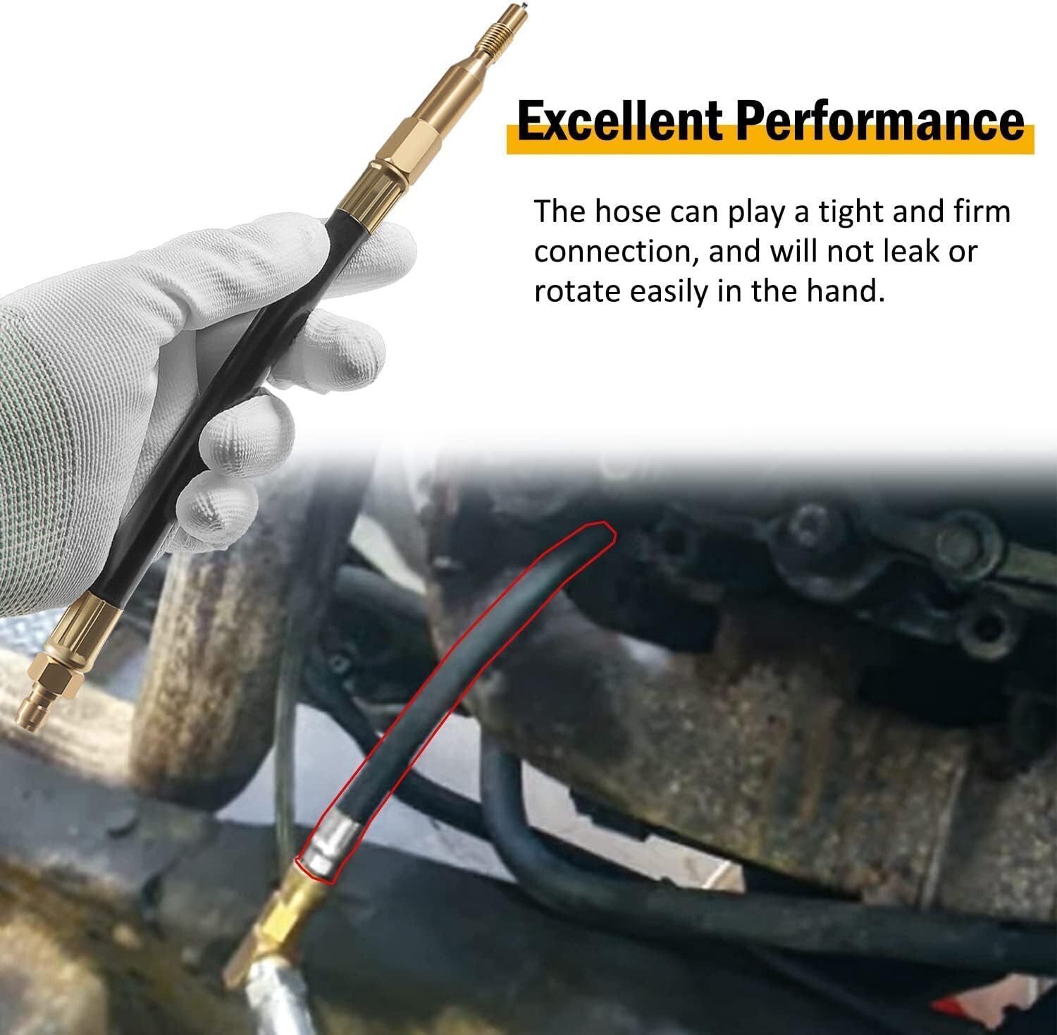 Compression Tester Components Diesel Tester Adapter For Ford 6.7L PowerStroke V8