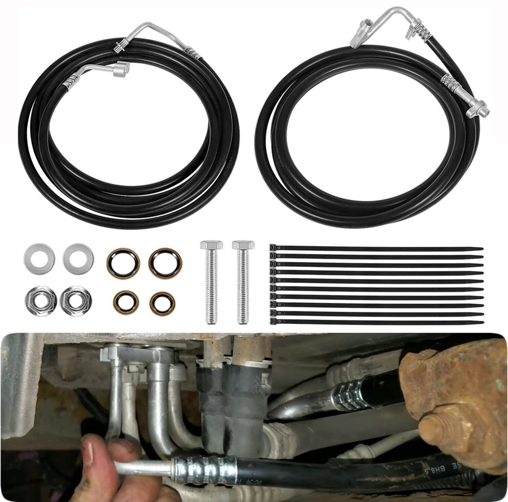 Rear A/C Line Kit 2007-2014 GMC Yukon XL Suburban Rear Auxiliary AC Hose Set New
