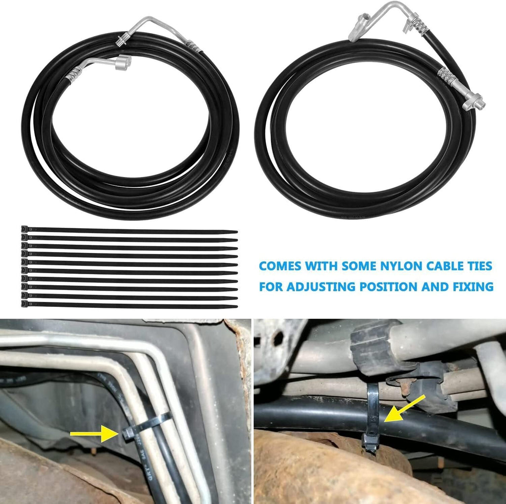 Rear A/C Line Kit 2007-2014 GMC Yukon XL Suburban Rear Auxiliary AC Hose Set New