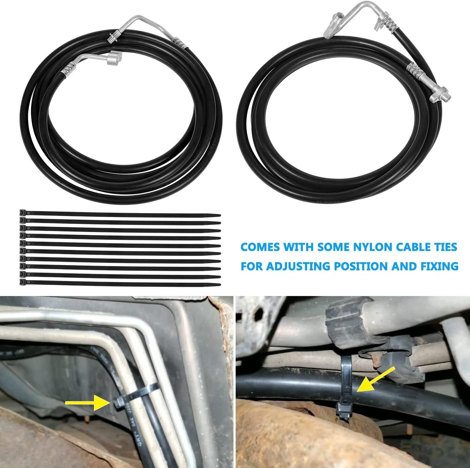 Rear A/C Line Kit 2007-2014 GMC Yukon XL Suburban Rear Auxiliary AC Hose Set New