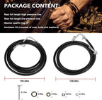 Rear A/C Line Kit 2007-2014 GMC Yukon XL Suburban Rear Auxiliary AC Hose Set New