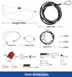 Break Away Device and RB-011 Trailer Brake System Fitment for RV Towed Vehicle