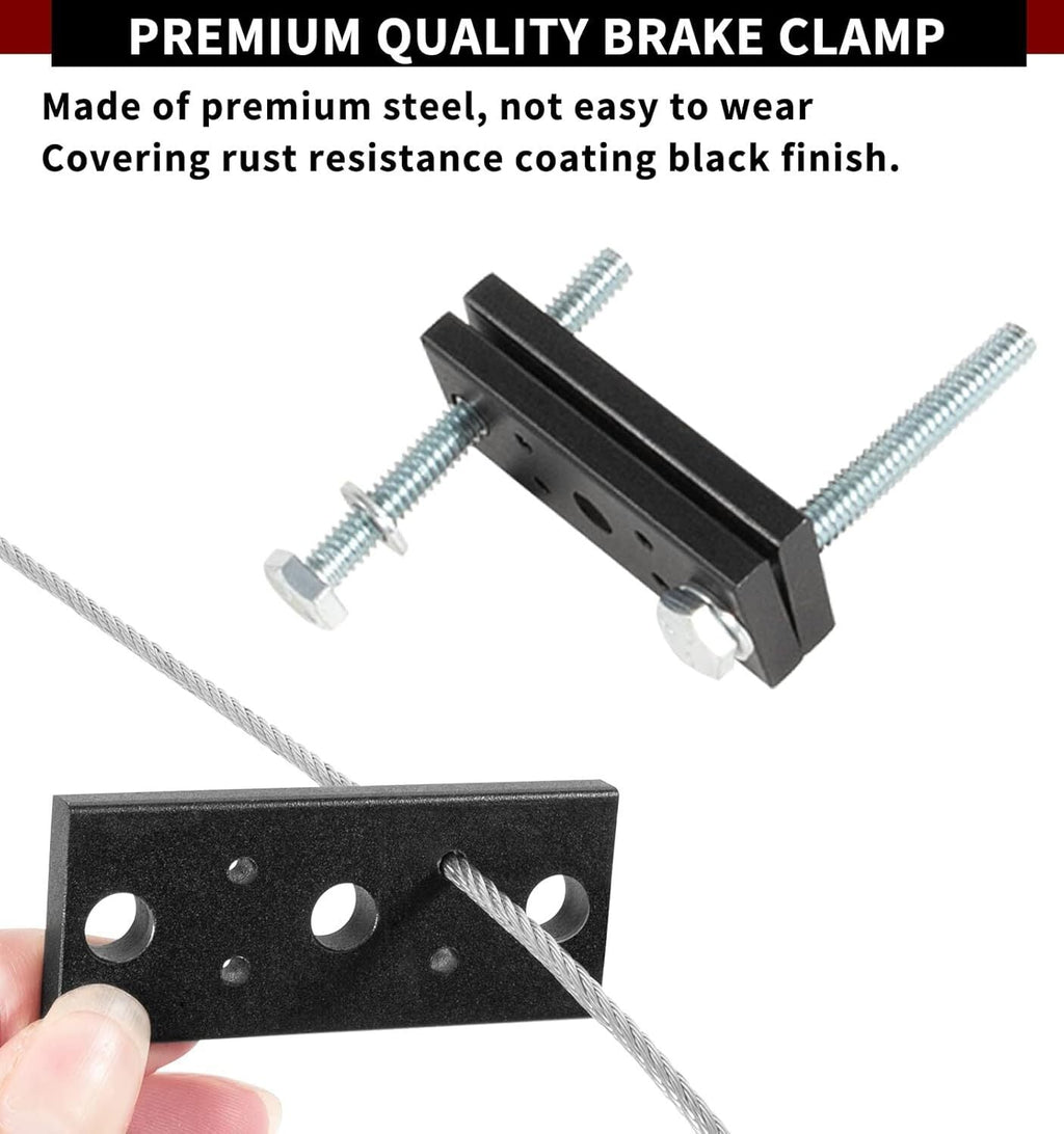 Break Away Device and RB-011 Trailer Brake System Fitment for RV Towed Vehicle