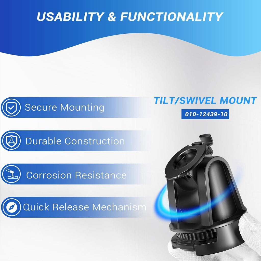 010-12439-10 Tilt/Swivel Mount Replacement for Garmin Striker 4/Plus 4/4Cv
