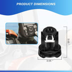 010-12439-10 Tilt/Swivel Mount Replacement for Garmin Striker 4/Plus 4/4Cv