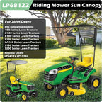 Riding Mower Sun Canopy LP68122 for John Deere 100/S200 Lawn Tractor Sun Shade