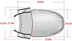 Riding Mower Sun Canopy LP68122 for John Deere 100/S200 Lawn Tractor Sun Shade