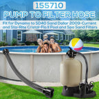 155710 Pool Filter Pump Hose Assembly For Pentair Sand Dollar Sand Filters 30"