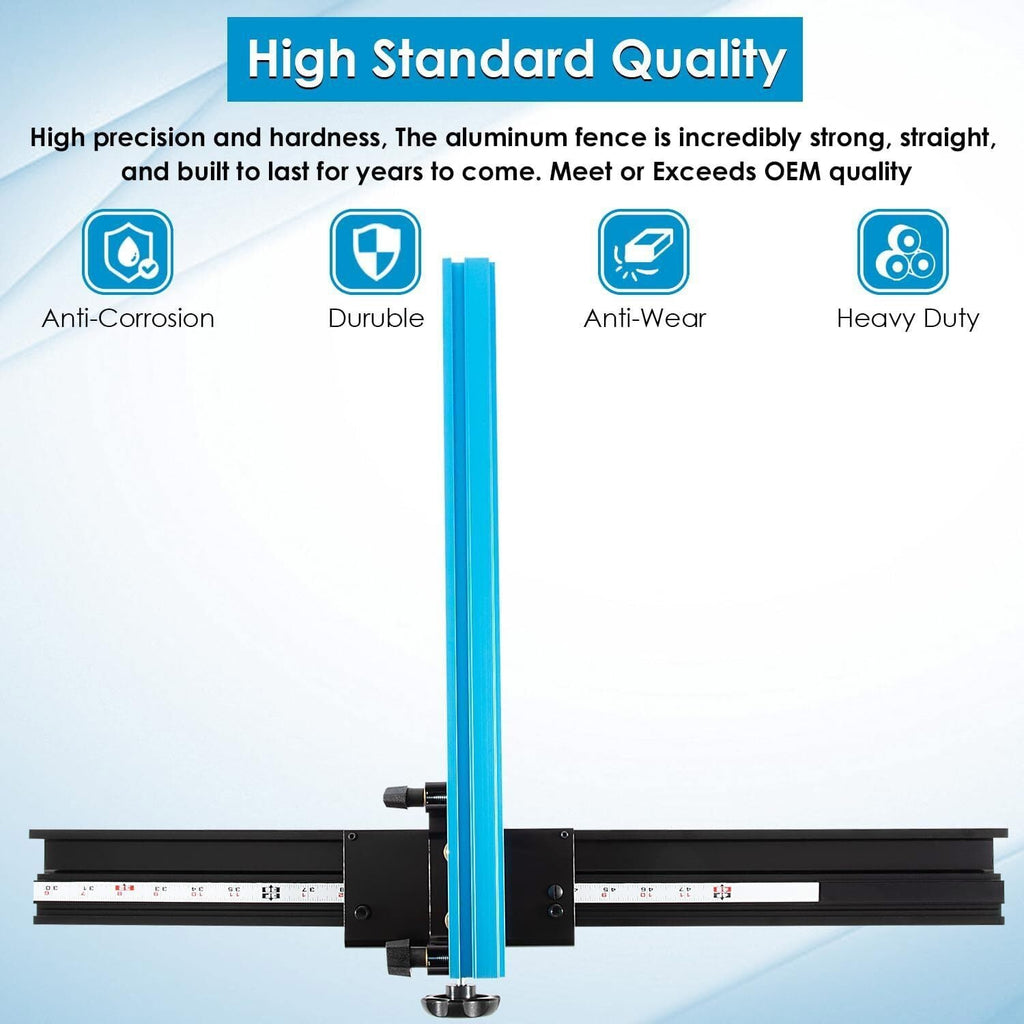Bandsaw Fence for 14-inch Band Saw Blade's Drift Angle Precise Cutting KMS7200