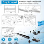 Bandsaw Fence for 14-inch Band Saw Blade's Drift Angle Precise Cutting KMS7200