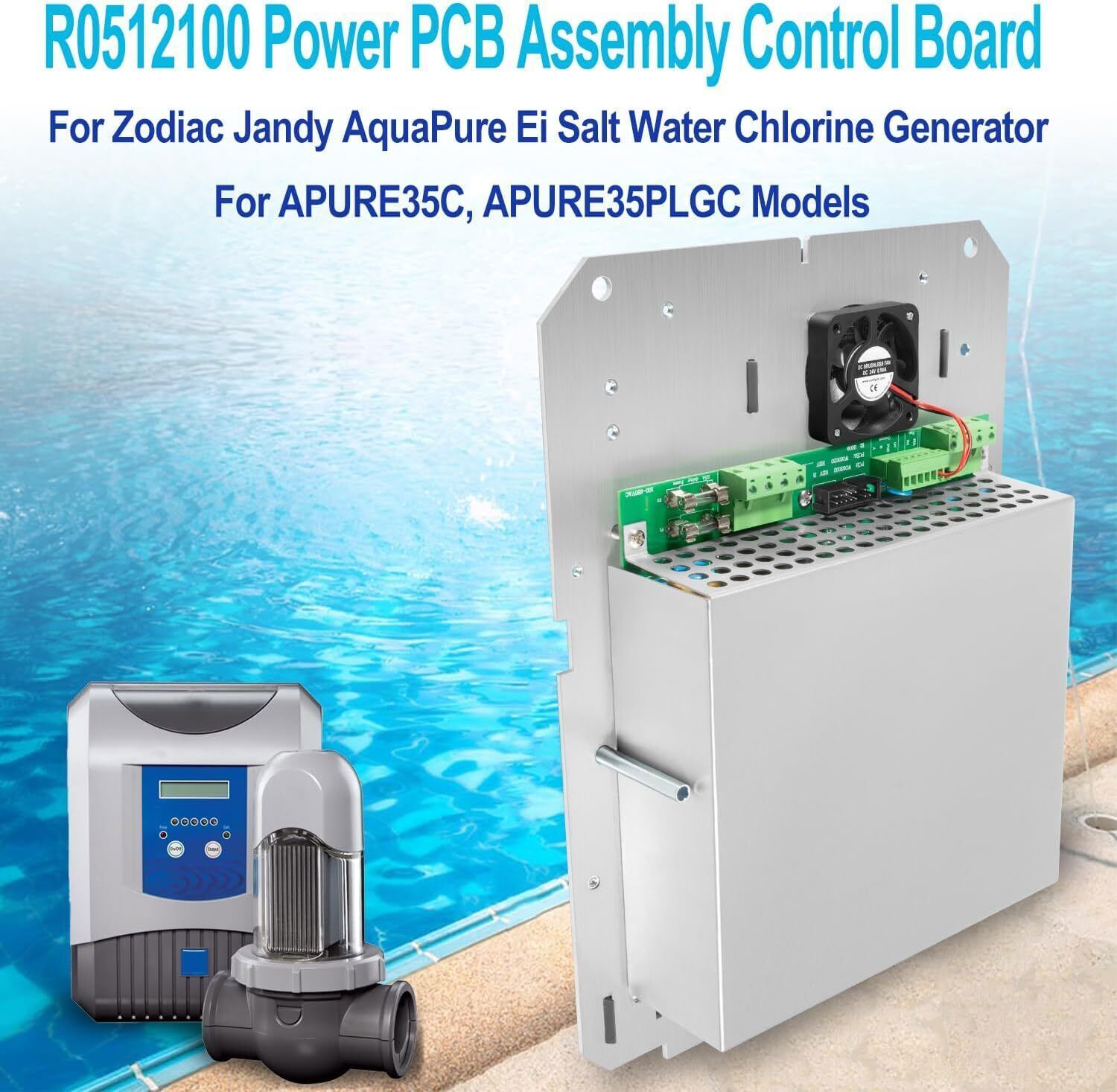 R0512100 Power Control Controller Replacement For Zodiac Jandy AquaPure Ei Serie