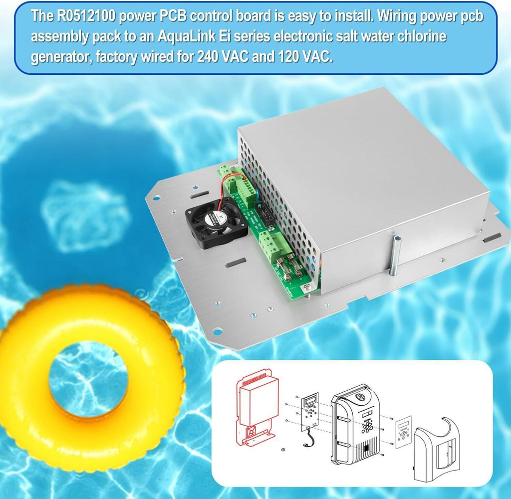 R0512100 Power Control Controller Replacement For Zodiac Jandy AquaPure Ei Serie
