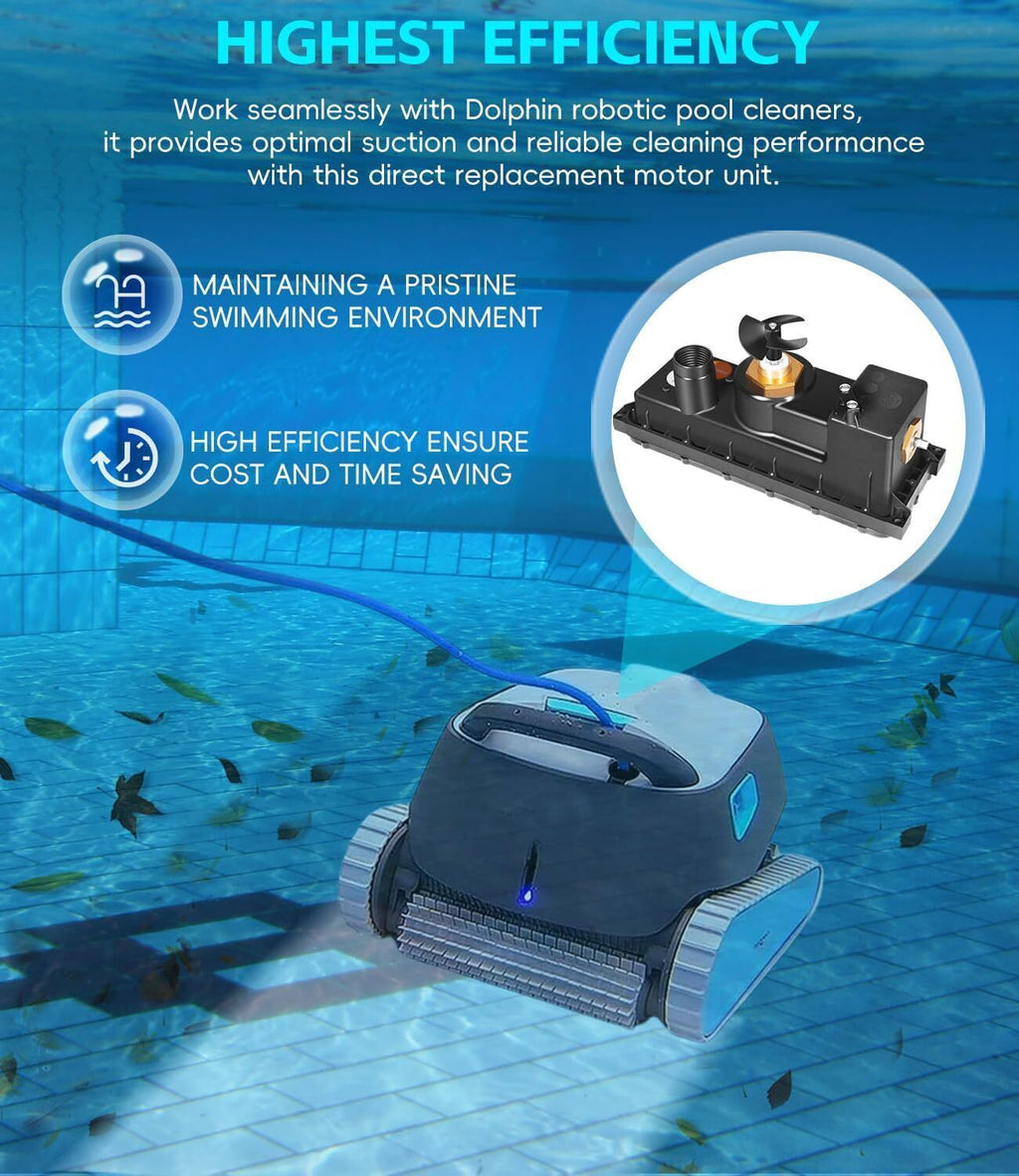 9995372RD-EX Robotic Pool Cleaner Motor Unit Replacement Parts for Dolphin