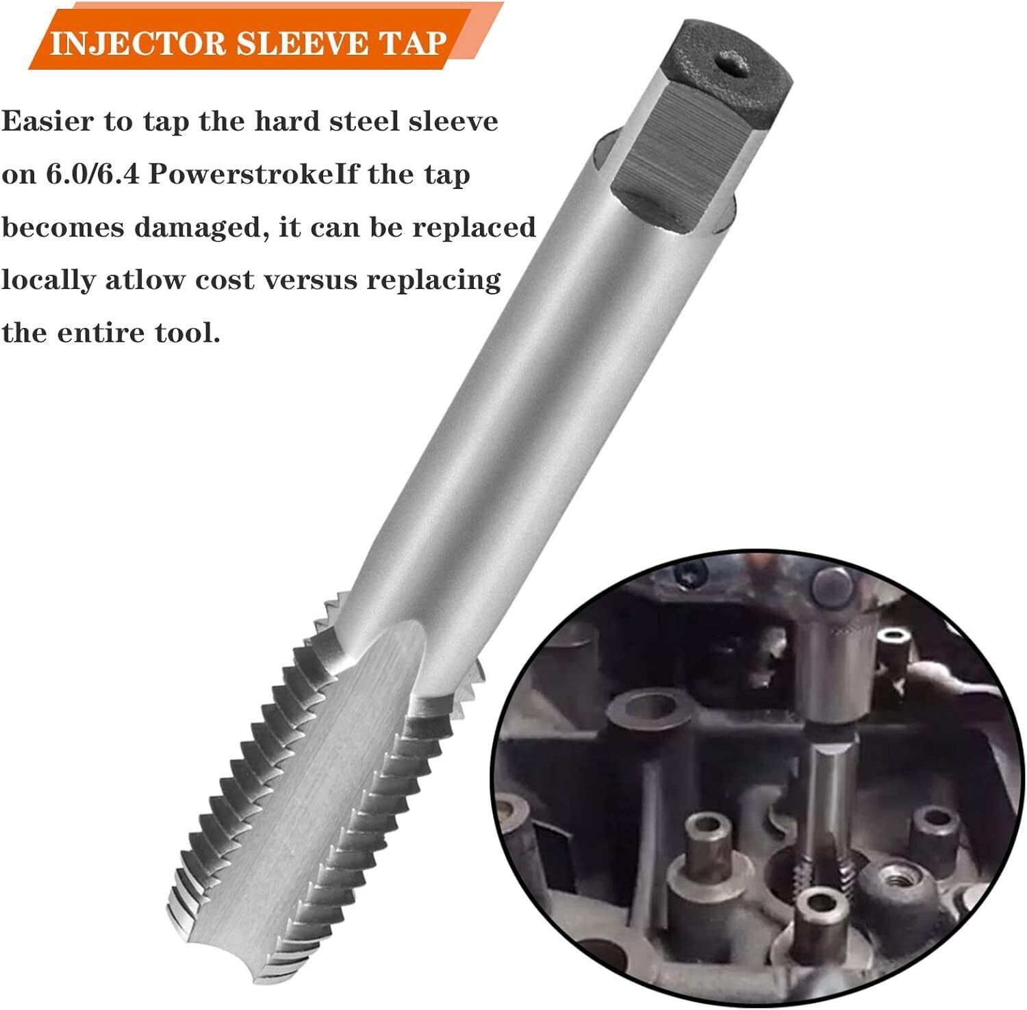 Fuel Injector Sleeve/Cup Puller & Installer Tool For Ford Powerstroke 6.0L &6.4L