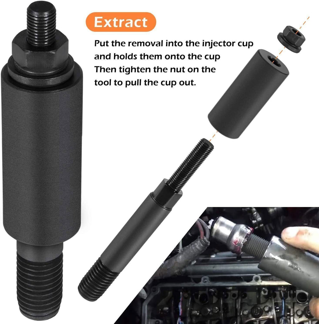 Fuel Injector Sleeve/Cup Puller & Installer Tool For Ford Powerstroke 6.0L &6.4L