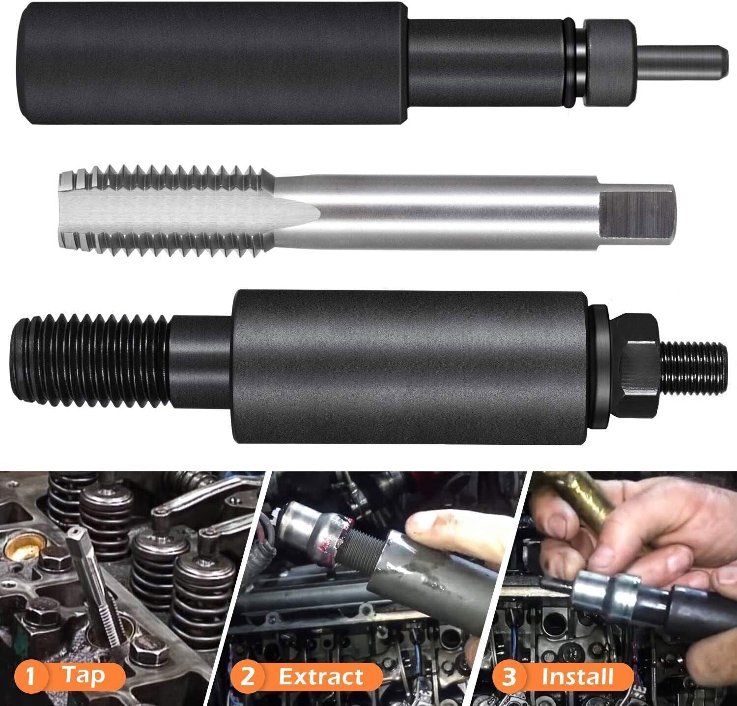 Fuel Injector Sleeve/Cup Puller & Installer Tool For Ford Powerstroke 6.0L &6.4L