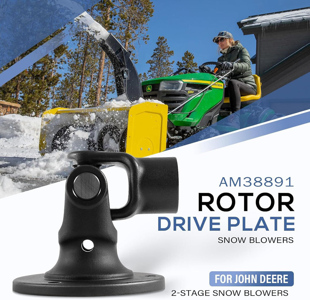 AM38891 Rotor Drive Plate for John Deere 359 Snow Blower, 47", 54" 59" & 60"