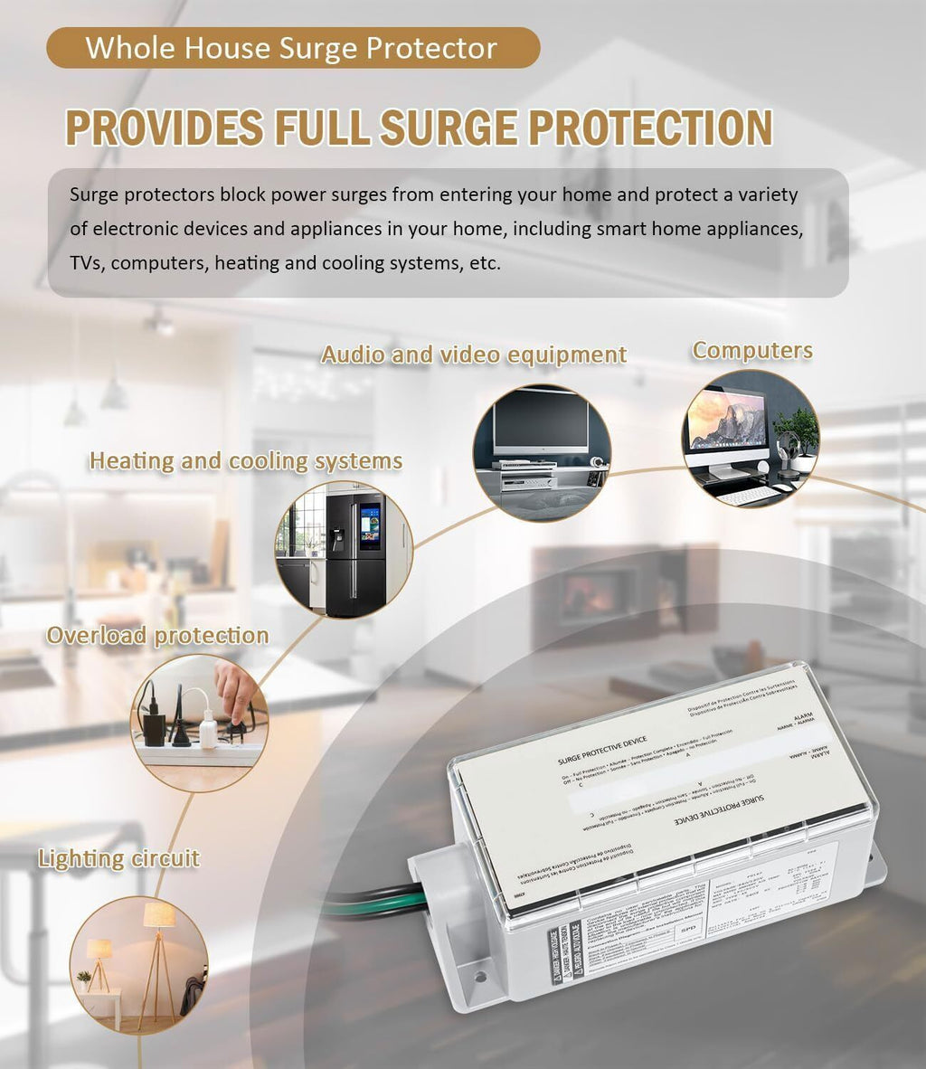 FS100 Whole House Surge Protection Device Replacement for Siemens FS100