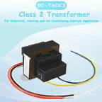 90-T60C3 24VAC 60-VA Floor-Mounted Class 2 Transformers for Industrial