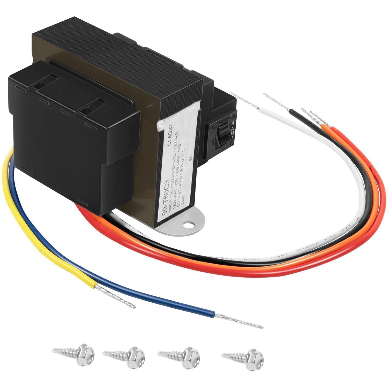 90-T60C3 24VAC 60-VA Floor-Mounted Class 2 Transformers for Industrial