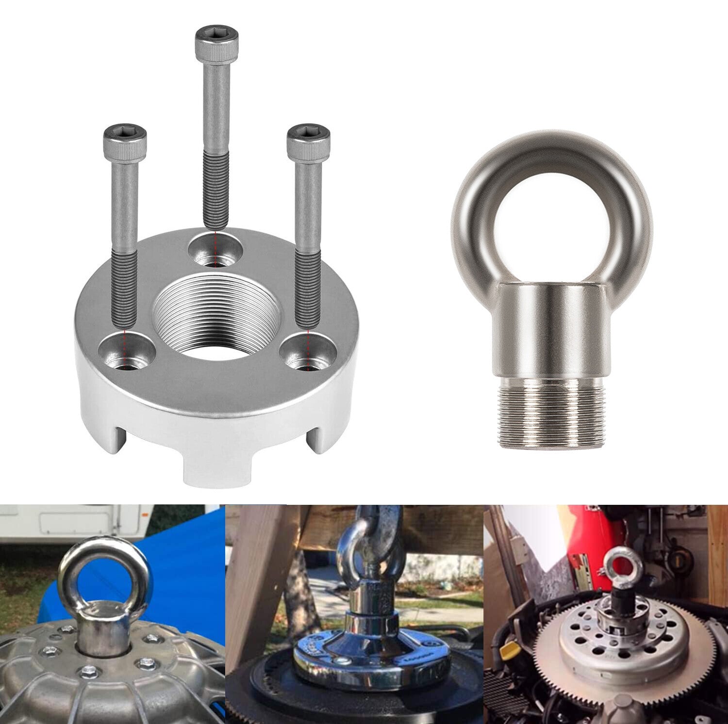 Outboard Lifting Ring Tool MT0022 Lifting Adapter MT0025 for Mercury Yamaha