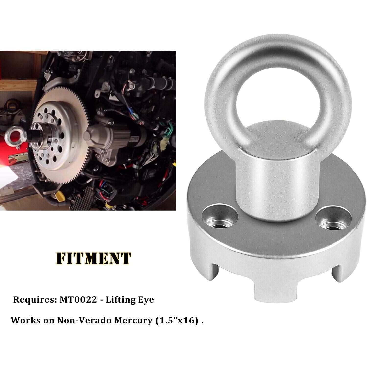 Outboard Lifting Ring Tool MT0022 Lifting Adapter MT0025 for Mercury Yamaha