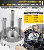 Outboard Lifting Ring Tool MT0022 Lifting Adapter MT0025 for Mercury Yamaha