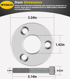 Outboard Lifting Ring Tool MT0022 Lifting Adapter MT0025 for Mercury Yamaha