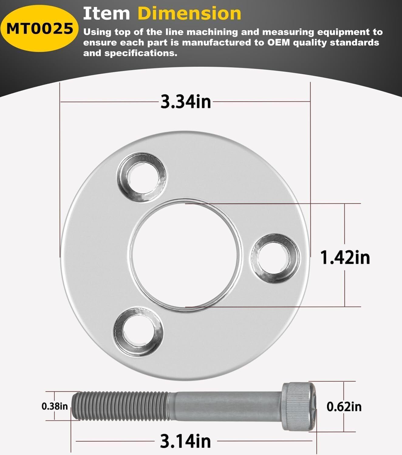 Outboard Lifting Ring Tool MT0022 Lifting Adapter MT0025 for Mercury Yamaha