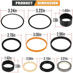 1543252C1 G109452 Hydraulic Cylinder Seal Kit 1.5” Rod 3” Bore for Case G105548