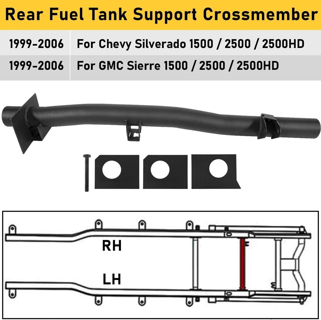 Rear Fuel Tank Support Crossmember for 99-06 Chevy Silverado Sierra 1500/2500HD