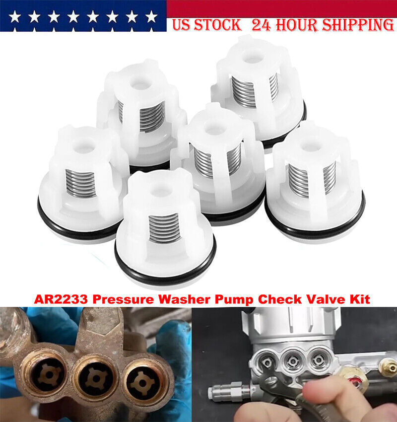 6pcs AR2233 Check Valve Kit for Annovi Reverberi RMV RMW Pressure Washer Pumps