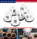 6pcs AR2233 Check Valve Kit for Annovi Reverberi RMV RMW Pressure Washer Pumps