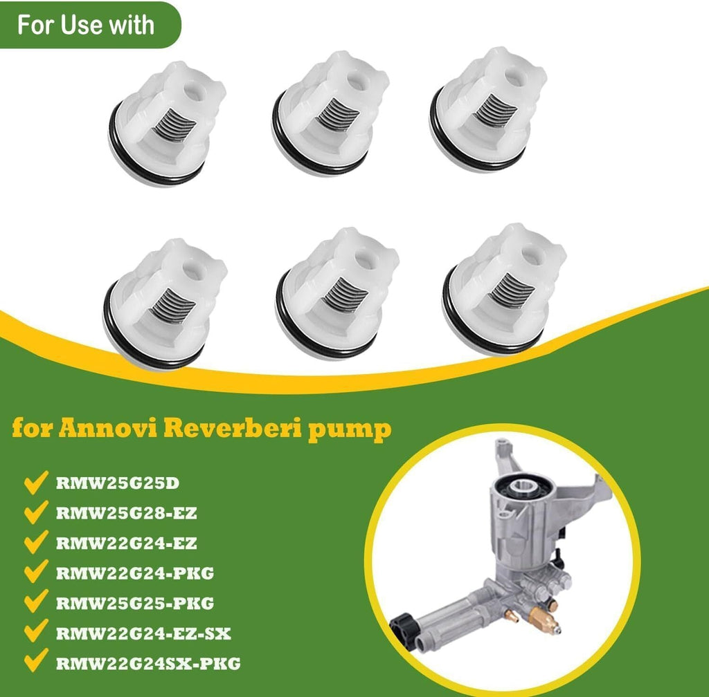6pcs AR2233 Check Valve Kit for Annovi Reverberi RMV RMW Pressure Washer Pumps