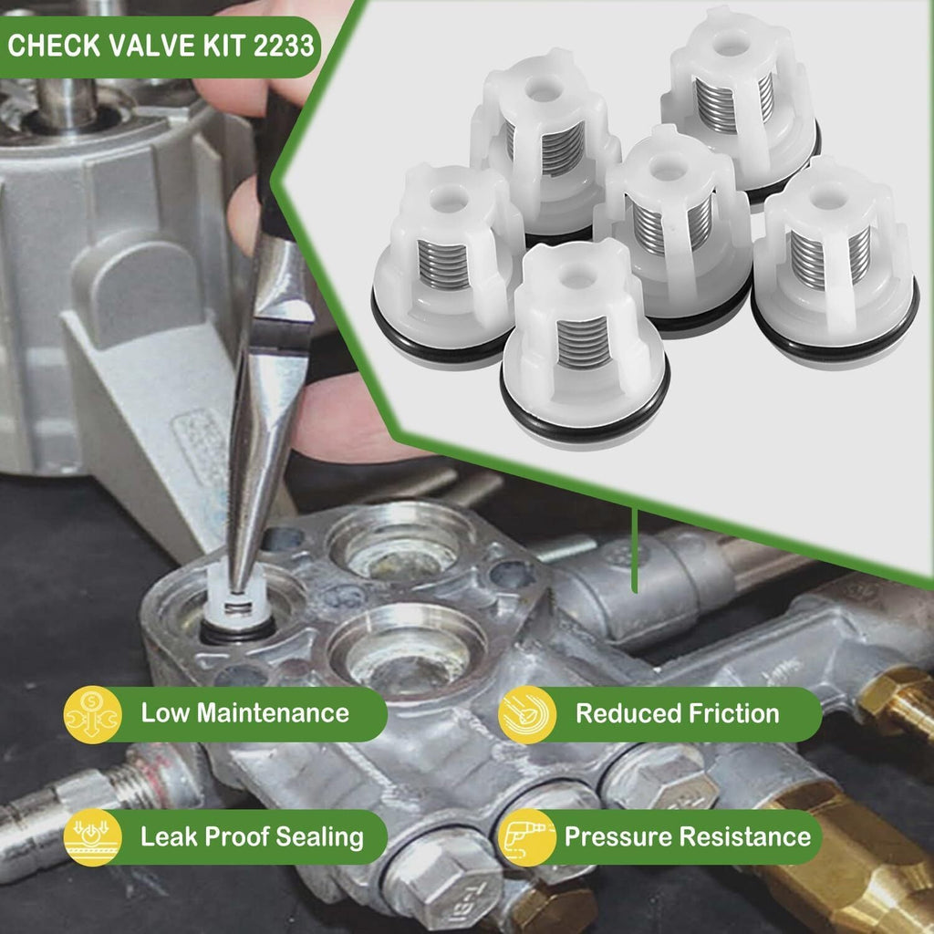 6pcs AR2233 Check Valve Kit for Annovi Reverberi RMV RMW Pressure Washer Pumps
