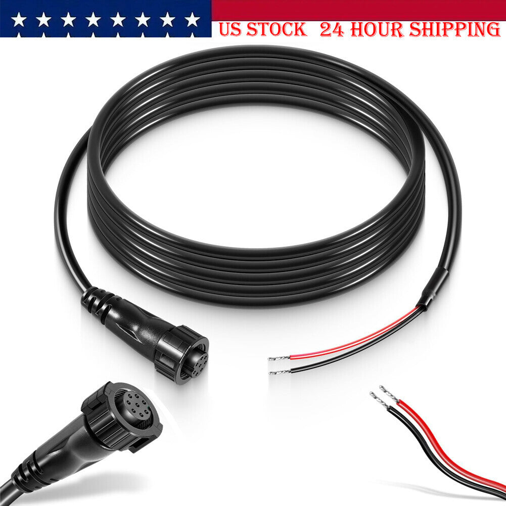 PC12 Power Cord 6' Power Cable for Humminbird SOLIX ION ONIX Fishfinder 720085-1