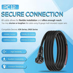 PC12 Power Cord 6' Power Cable for Humminbird SOLIX ION ONIX Fishfinder 720085-1