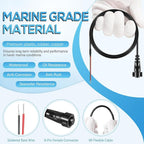 PC12 Power Cord 6' Power Cable for Humminbird SOLIX ION ONIX Fishfinder 720085-1