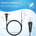 PC12 Power Cord 6' Power Cable for Humminbird SOLIX ION ONIX Fishfinder 720085-1