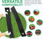 7555 Rotary Cutter Blades 24’’x3/4" Lawn Mower Blades For Bush Hog, 2 Blade Set