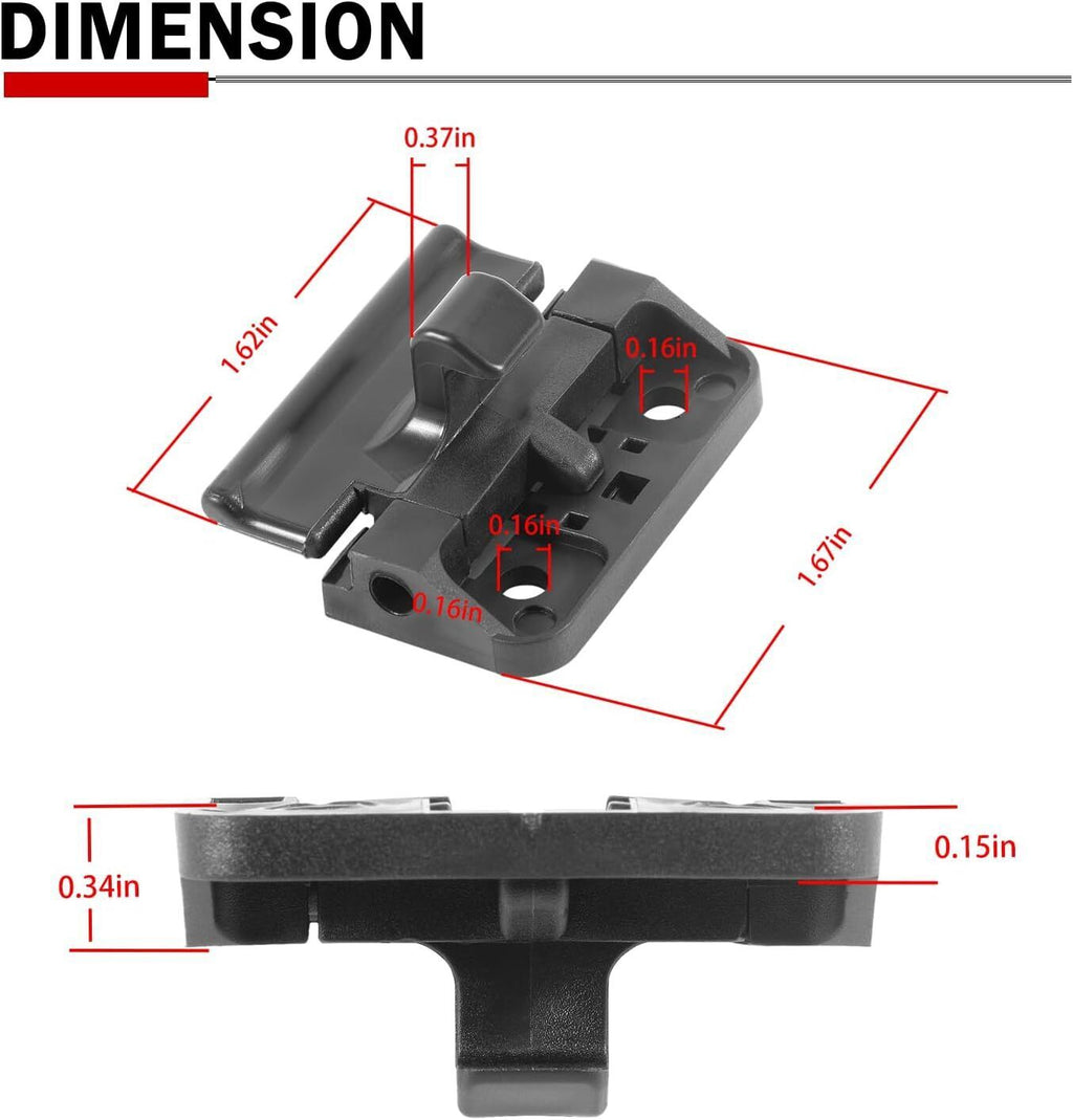 For Toyota Lexus Center Console Latch Armrest Lid Lock Clip Replace 58908-32050