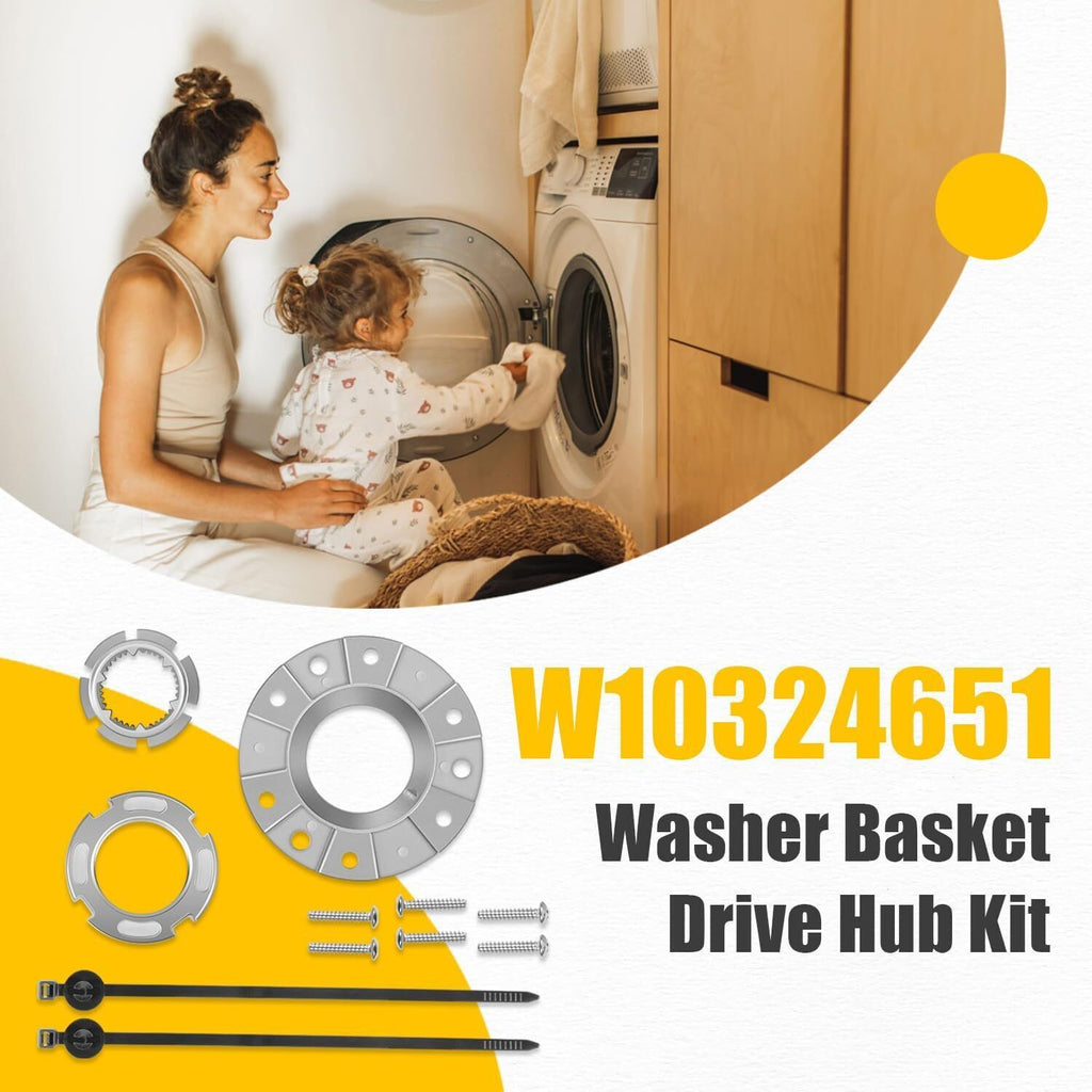 Washer Basket Drive Hub Kit Drive Hub Replacement For Whirlpool Maytag W10324651