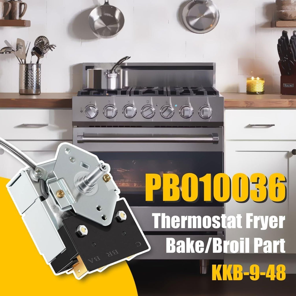 PB010036 KKB-9-48 Bake/Broil Thermostat Fits Viking Ranges, Awoco, Stove Oven