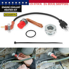 For John Deere Engine Coolant Heater Kit Engine Block Heater Kit DZ102076