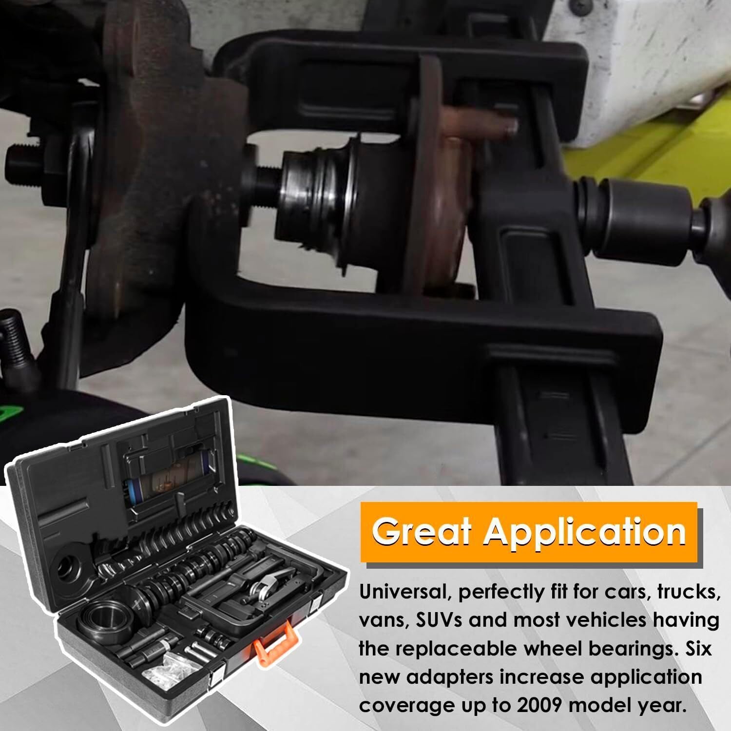 6575 Hub Grappler Kit for Vehicle Wheel Hub and Bearing Removal Installation