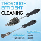 Cylinder Injector Sleeve Cup/Seat/Bore Cleaning Brush Kit For CAT/Ford 7.3L 6.0L